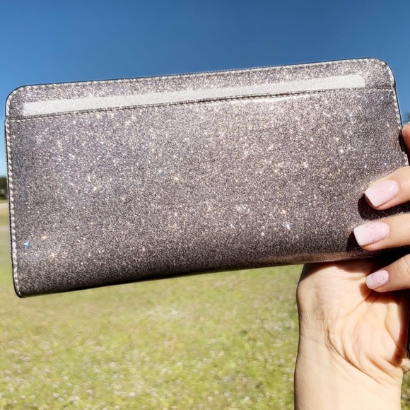 Kate spade large glitter tote and wallet - Picture 6 of 8